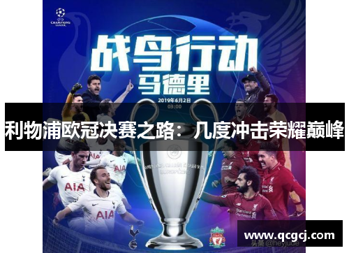 利物浦欧冠决赛之路：几度冲击荣耀巅峰